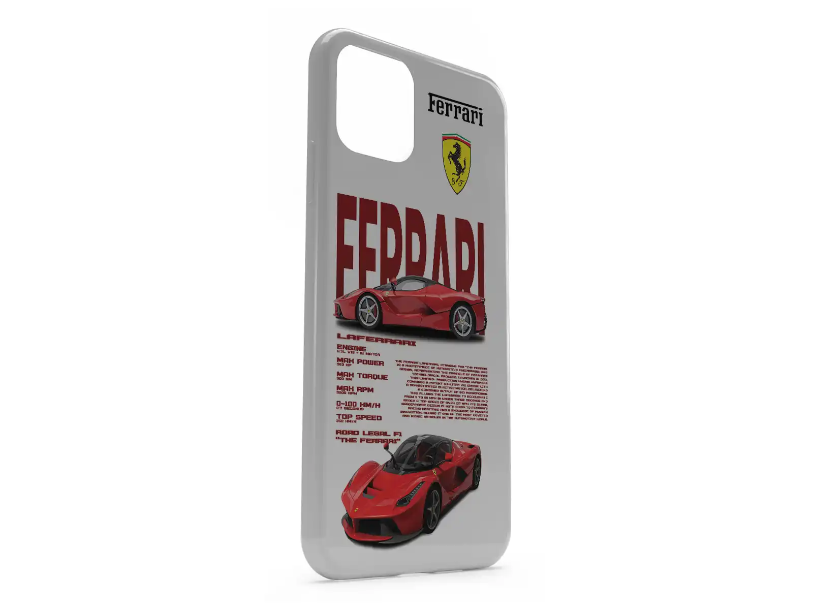 Ferrari LAFERRARI iPhone Case Pro Max Limited